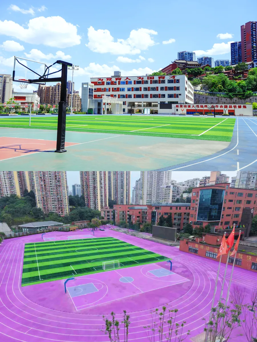 重庆八中两江龙塔实验学校校园照片3
